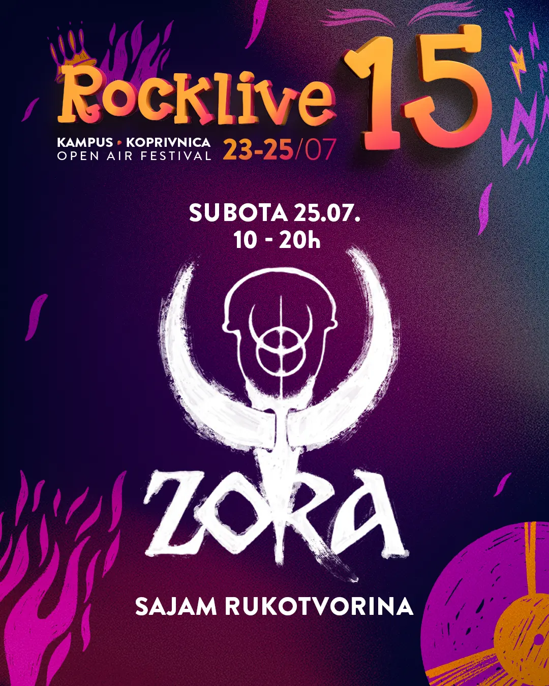 Mile Kekin, Brkovi, Baby Lasagna, Šarena Pojava, Zabranjeno pušenje, Idem - Kampus Koprivnica - Koprivnica - 16.07.2026.